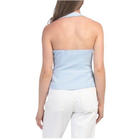 ENDLESS ROSE Novelty Button Vest - Picture 3 of 3